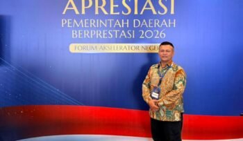 Bupati Aceh Utara, Ismail A Jalil (Ayah Wa) menghadiri Apresiasi Pemerintah Daerah Berprestasi Tahun 2026 di Palembang. (25/04)