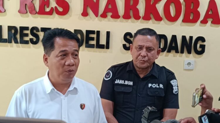 Door Stop Kasat Narkoba Polresta Deli Serdang: 28 Kasus Terungkap, 860 Gram Sabu dan 40 Batang Ganja Disita