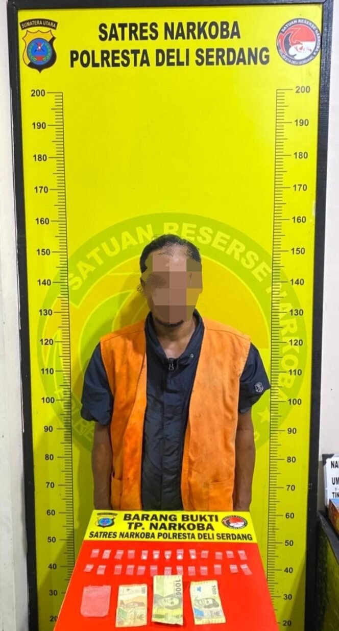 
					Pengungkapan Kasus Narkoba di Deli Serdang, Polisi Sita 5 Paket Sabu dari Tangan SL