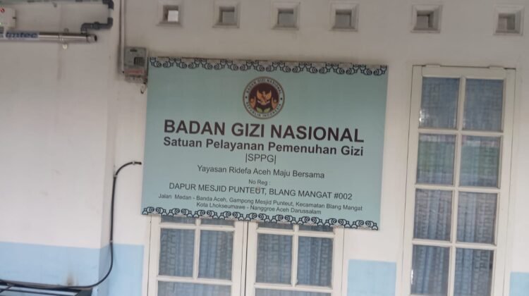 DLH Tinjau SPPG Mesjid Punteut, Temukan IPAL Belum Berfungsi Optimal
