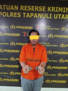 Oknum pendeta ditahan di RT Polres Taput. (Ist)