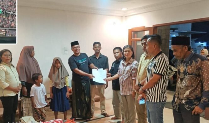 
					Dinsos Taput Serahkan RD dan 2 Anak ke Dinsos Aceh Utara