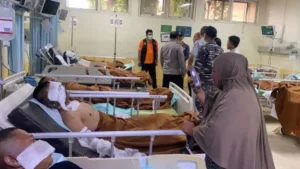 Korban mendapat perawatan medis di Rumah Sakit RSUD Zainal Abidin, Banda Aceh.