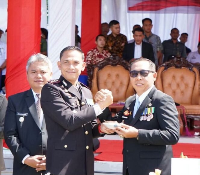 
					Bupati JTP Hadir, Ernis Sitinjak Terakhir  Menjadi Irup,  Kapolres Taput Dijabat Ferry Mulyana.l