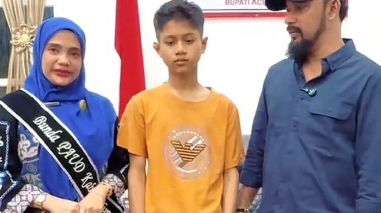 Bupati Aceh Timur Bantu Irfan Pindah Sekolah, Siapkan Bantuan Pendidikan Lewat Baitul Mal