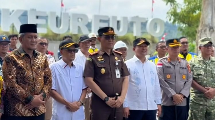 Bupati Aceh Utara Hadiri Peresmian Bendungan Krueng Keureuto, Perkuat Ketahanan Pangan dan Ketersediaan Air bagi Masyarakat