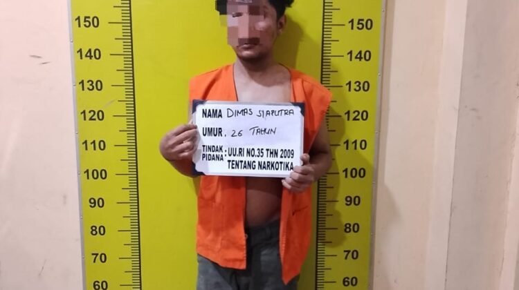 Miliki Sabu dan Ekstasi, Pria di Pagar Merbau Ditangkap Satresnarkoba Polresta Deli Serdang Saat Coba Kabur
