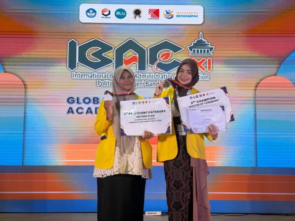 Mahasiswi Jurusan Bisnis PNL Raih Dua Juara di International Business Administration Competition 2026