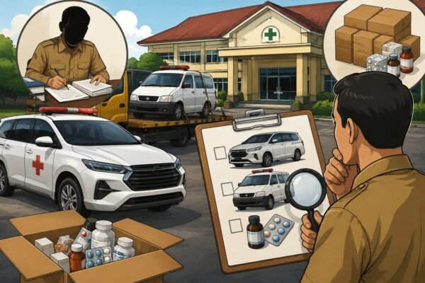 Dugaan Pengadaan Ambulans dan Obat-obatan di Dinkes Aceh Utara Dipertanyakan