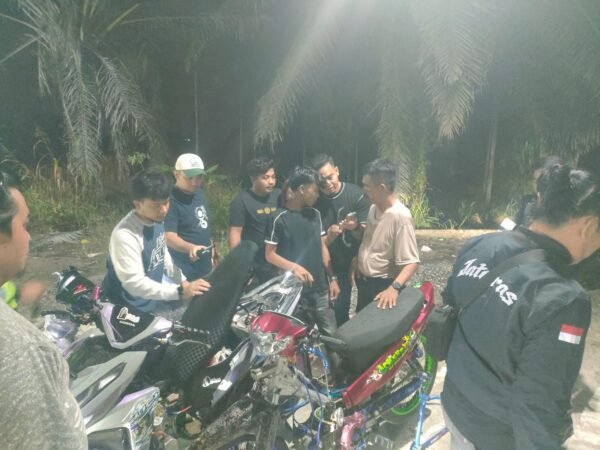 Antisipasi Gangguan Kamtibmas, Tim Patroli Gabungan Polres Batu Bara Tindak Remaja dan Motor Balap Liar