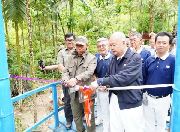 ‎Jembatan Gantung Cinta Kasih Perkuat Akses Siantar Naipospos Taput
