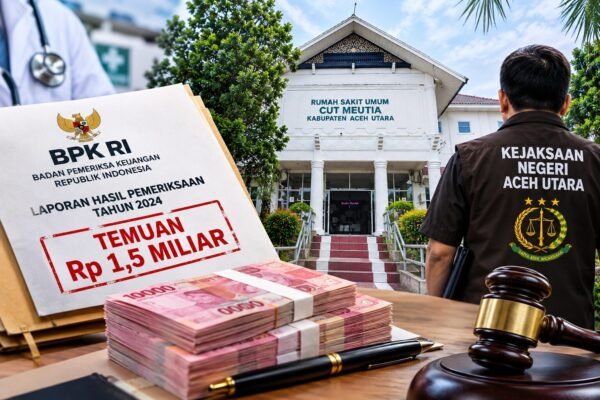 Temuan BPK Rp1,5 Miliar di RSU Cut Meutia, Bendahara dan Mantan Plt Dirut Akui Telah Diperiksa Kejari