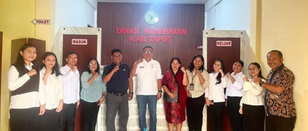 Kadis KPPKB Taput Ganda Nainggolan Terima Tenaga Medis Penugasan Khusus