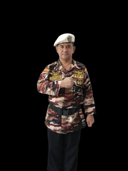 PC 0113 KB FKPPI Kota Lhokseumawe Hadiri Upacara HUT ke-81 TNI di Lapangan Iraq