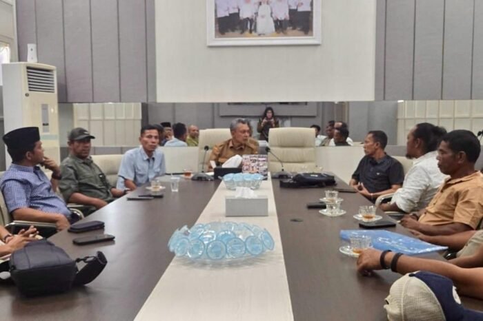 Stafsus Gubernur Aceh Bahas Percepatan Pemulihan Lahan Pertanian